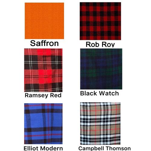 Scottish Men's Grey Wool Argyle Jacket kilt outfit 9 Items Wedding kilt set — image 6