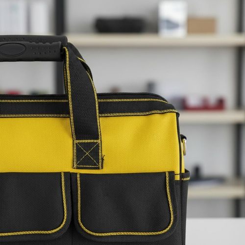 Heavy Duty Canvas Tool Bag Multiple Pockets Heavy Duty Tool Bag for Home Repair — image 8