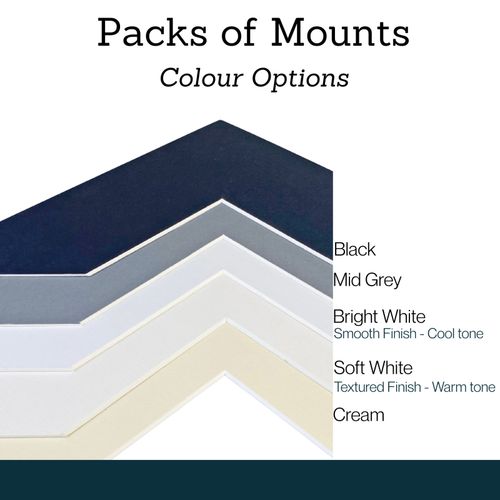 Picture & Photo Mount Kits with Backs and Clear Bags | Acid‑Free | Various Sizes — image 2