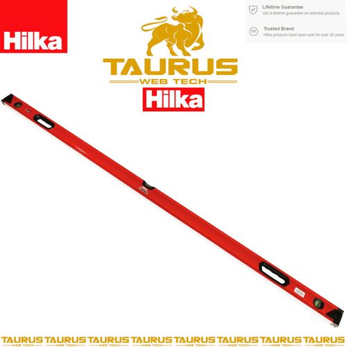 4Pc HILKA Torpedo 24" 48" 72" Spirit Level Set Aluminium Frame Shock Proof Vials — image 2
