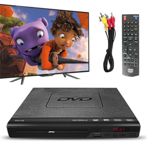 2025 DVD Player All Region Free DVD CD Disc Player AV Output USB Remote Control — image 10