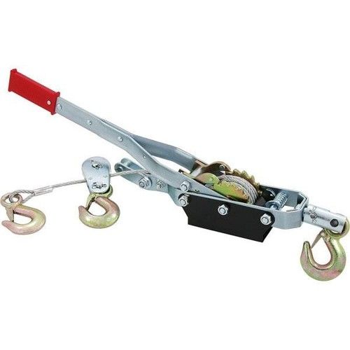  4 TON PULLER HAND WINCH 3 HOOK CABLE TURFER FOR CARAVAN BOAT TRAILER CT0515
