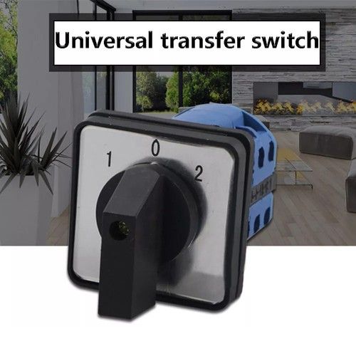 20A 3Position Rotary Selector Universal Rotary Cam Switch Changeover Switch