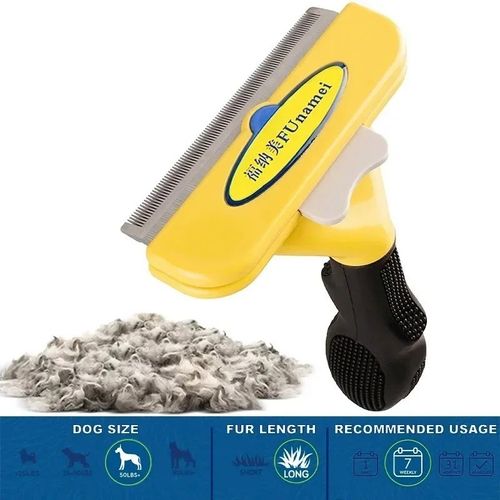 Large Dog Hair Removal Comb Pet Grooming Brush Cat Undercoat Deshedding Tool — image 11