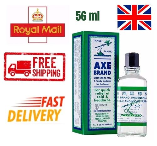 AXE Brand Universal Oil Pain Relief Cold Flu Muscular Pain Cold Headache 56ml 