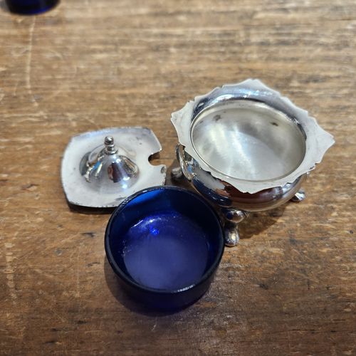 Small Job Lot Various Silver Plated Condiment Pieces - See Photos & Details — image 16
