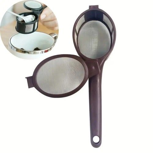 Coffee Capsule Powder Filter Spoon Tea Infuser Reusable Loose Leaf Strainer Bag