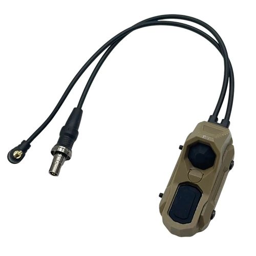 Tactical AXON Remote In-Line Dual Function Pressure Switch Flashlight PEQ Laser — image 4