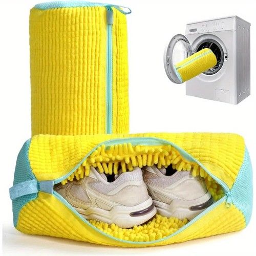 Shoe Washing Machine Laundry Bag with Zipper for Trainers & Sneakers