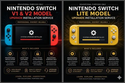 Nintendo Switch V1/V2 & Lite – Professional Micro Soldering Installation Service — image 1