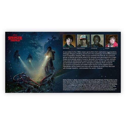 Stranger Things Stamps Presentation Pack from Royal Mail — image 7