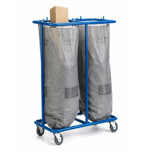 Galaxy Mail / Post / Double Sack Bag Sorting Holder Postbag Trolley - Royal Mail — image 2