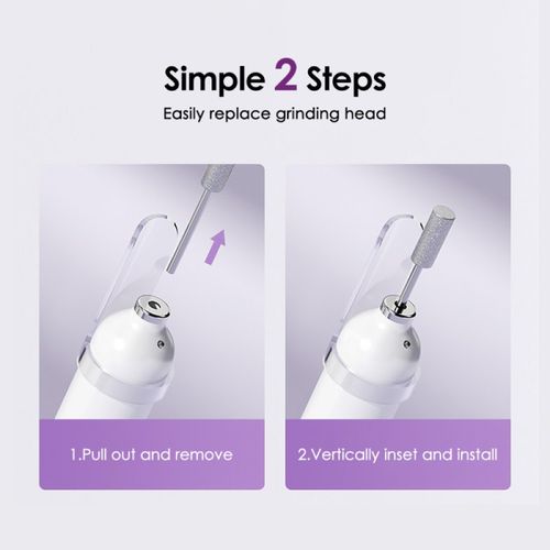 Professional Toe Nail Grinder For Thick Toenails Set Manicure Pedicure Drill Set — image 14
