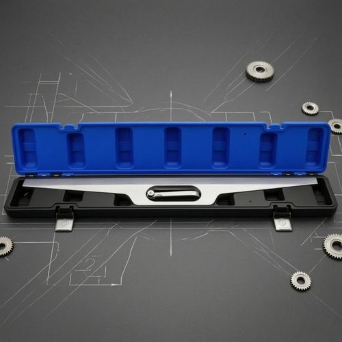 Flatness Ruler Precision Straightedge with Case Long-Lasting for Diyers — image 4