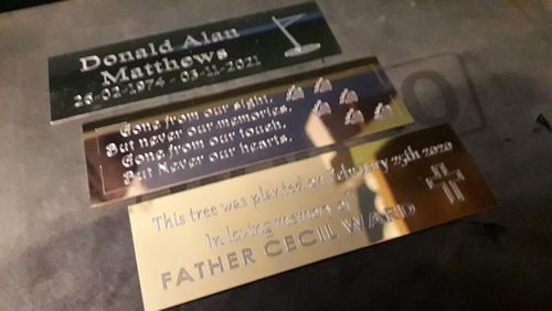 Trophy Plates Plaques UNLIMITED FREE ENGRAVING  FREEPOST — image 5