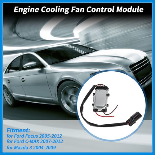 No.1137328558 Engine Cooling Fan Control Module Fit for Ford Focus 2005-2012 1Pc — image 3