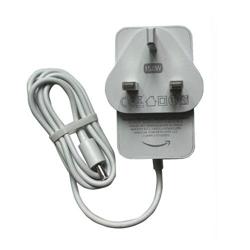 15W Power Adapter for Echo Show 5,Echo Spot,Echo Dot 3rd/4th Gen. charger 12V
