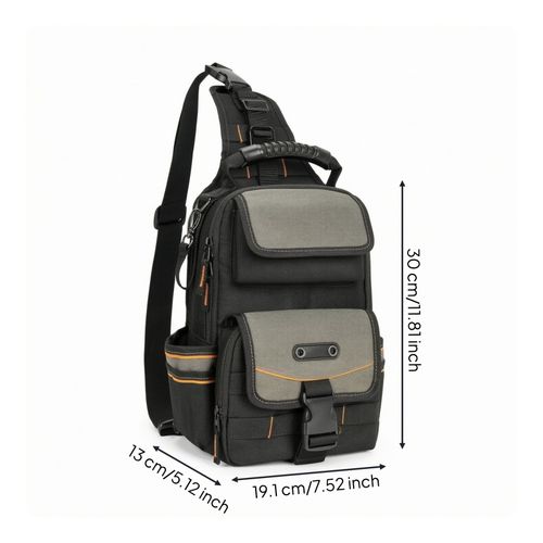 Tool Backpack with Pockets Heavy Duty Tool Backpack Rugged for Job Sites — image 10