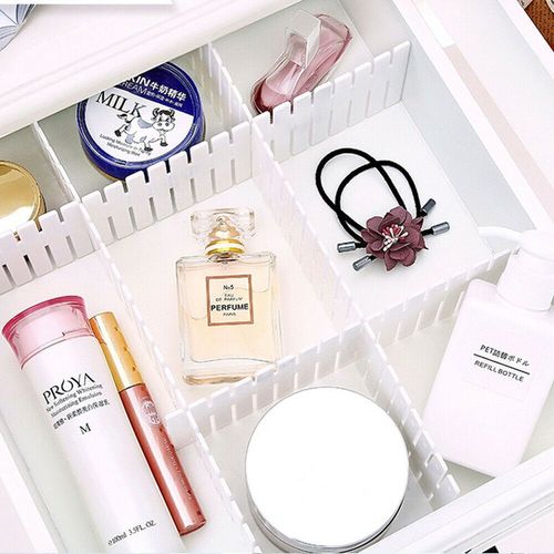 24PCS DIY Drawer Divider Household Storage Organizer Adjustable Draw Separators — image 11