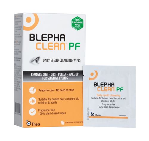 VALUE PACK 5x Blephaclean Eyelids Eyelashes Hygiene Cleansing BLEPHARITIS wipes — image 1