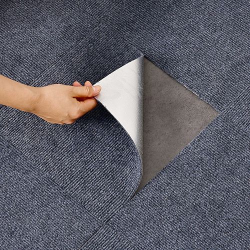 50x50cm Self Adhesive Area Carpet Tiles Peel and Stick Floor Plank Mat Non-Slip — image 8