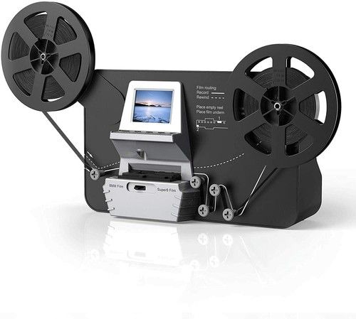 8mm&Super 8 Reels to Digital MovieMaker Film Scanner Converter Film Digitizer