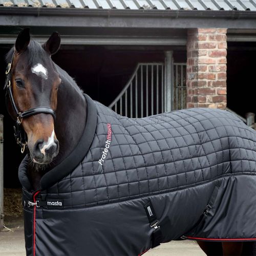 Protechmasta Far Infrared Therapy 200g Mediumweight Stable Rug Black — image 7