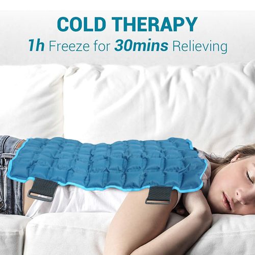 Reusable Ice Pack for Sports Injuries, Hot Cold Compress Wrap Back Pain Relief — image 21