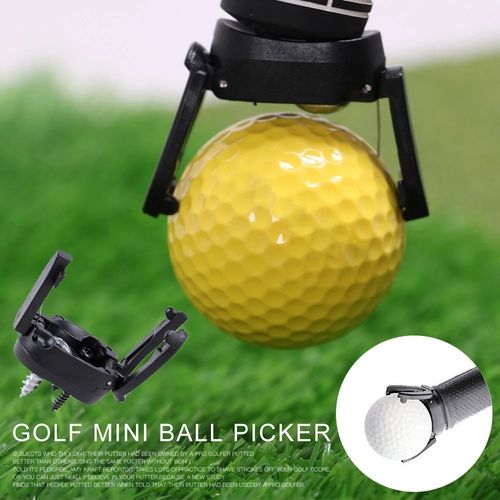 Golf Ball Pick Up Retriever Grabber Claw Sucker Tool For Putter Grip Practical — image 4