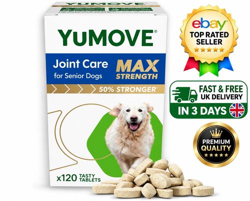 YuMOVE Senior Dog MAX Strength Joint Supplement Lintbells- 120 Tablets — image 1