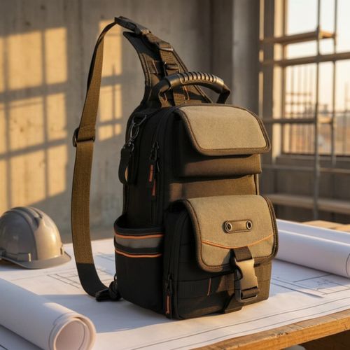 Tool Backpack with Pockets Heavy Duty Tool Backpack Rugged for Job Sites — image 9