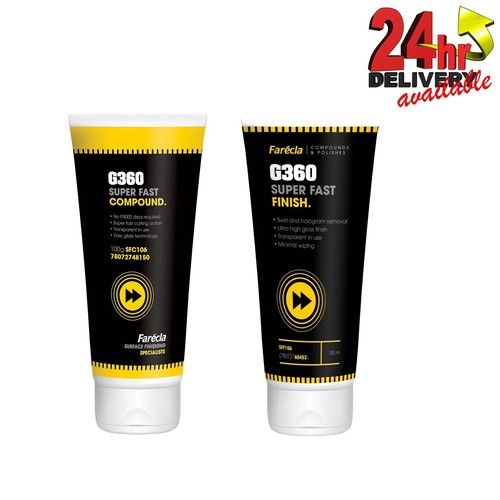 Farecla G360 Super Fast Compound & Finish – 2x 100ml (SFC106 + SFF106)