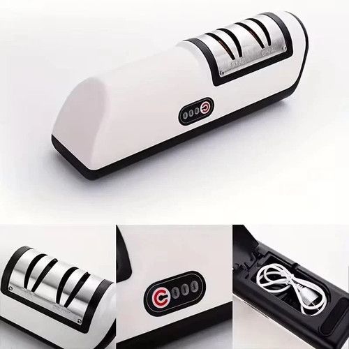 Electric Knife Sharpener – Automatic Kitchen Knife Sharpening Tool