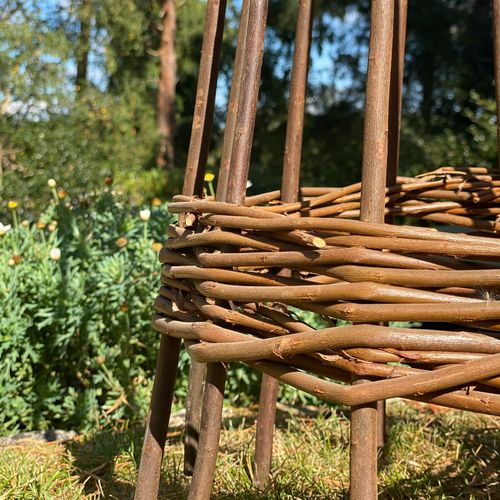 Willow Garden Obelisk Wooden Spiral 1.15m Climbing Plant Support Frame (2) — image 3