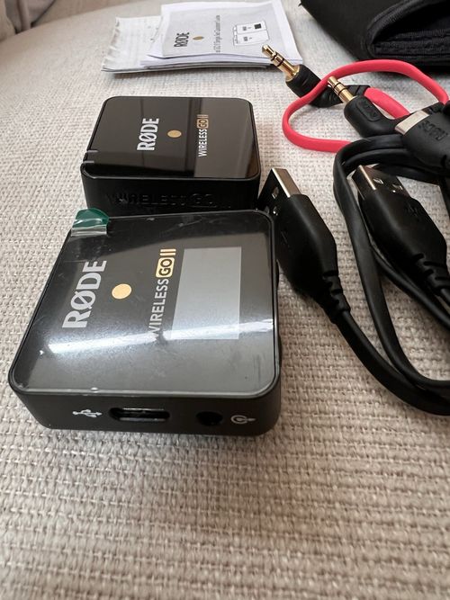Rode Wireless Go II Wireless Microphone System with Case - Great Condition! — image 3