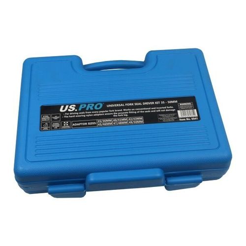 US PRO Tools Universal Fork Seal Driver Set 35mm to 50mm Nylon Adaptors 6941 — image 4