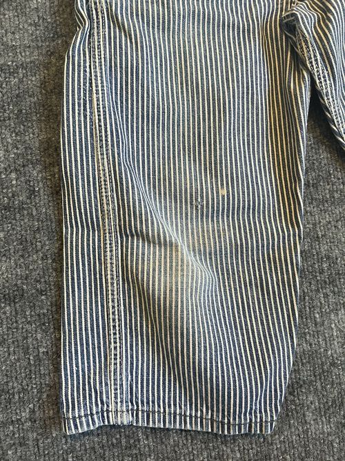 Vintage 60s 70s Kids Osh Kosh Overalls B’gosh Vestback Union Made Pin Stripe USA — image 7