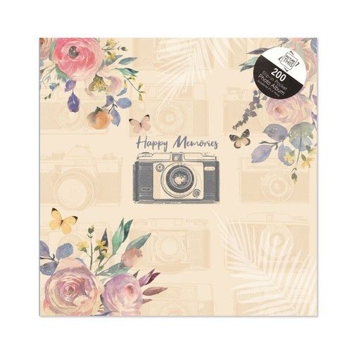 Slip In Photo Album 6x4 200 Photos Memo Family Wedding Travel Memory Book