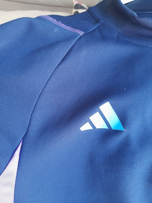 Argentina Adidas Tiro Navy Blue, Long Sleeved Training Top with logos — image 9