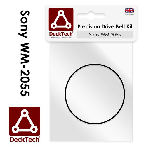 DeckTech™ Replacement Belt for Sony Walkman WM-2055 WM2055 Rubber Drive Belts — image 1