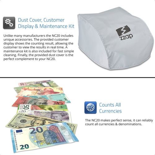 Bank Note Banknote Money Currency Counter Count Automatic Pound Cash Machine — image 5