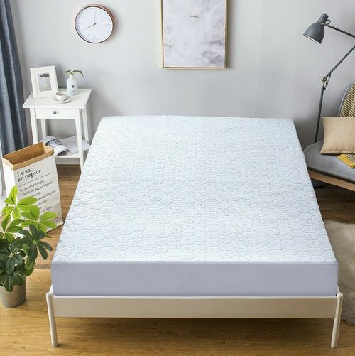 Luxury Non-Noisy Waterproof Mattress Protector Fitted Sheet Single, Double, King — image 2