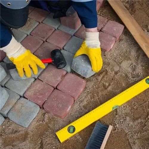 RUBBER MALLET HAMMER 8OZ STEEL SHAFT CAMPING RUBBER GRIP TOOLS DIY SOLID CAMP — image 4