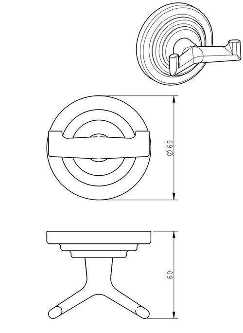 Bathroom Accessories 6 Piece Soap Dispenser Toilet Toothbrush Holder Set — image 4