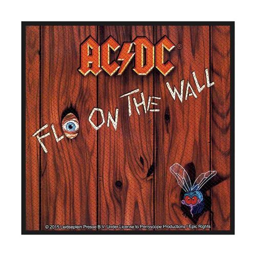 AC/DC Fly On The Wall Woven Sew On Patch Officially Licensed Patch — image 3