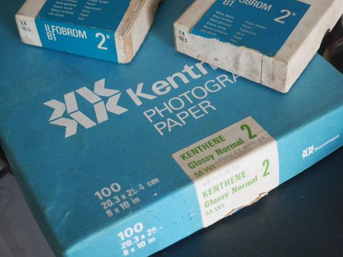 Darkroom Paterson dev tank TRAYS Minolta lens Schott glass PAPER Cylinders — image 2