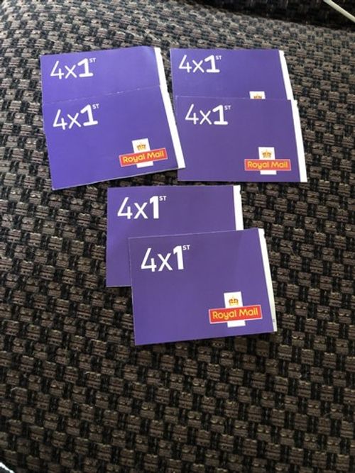 Royal Mail X 24 1st Class Barcoded Stamps Genuine Unused Stamps ~