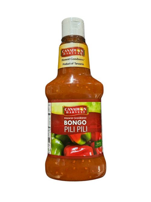 Peri Peri Hot Sauce, Canadian Harvest, Bongo Pili pili , 370g 🥵