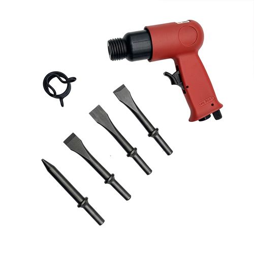 Air Hammer Chisel Descaler Needle Gun With 4 Chisels Tool For Compressor Tool UK — image 7