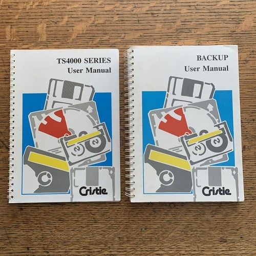 CRISTIE: TS4000 Series USER MANUAL & BACKUP User Manual * Rare Computer Books